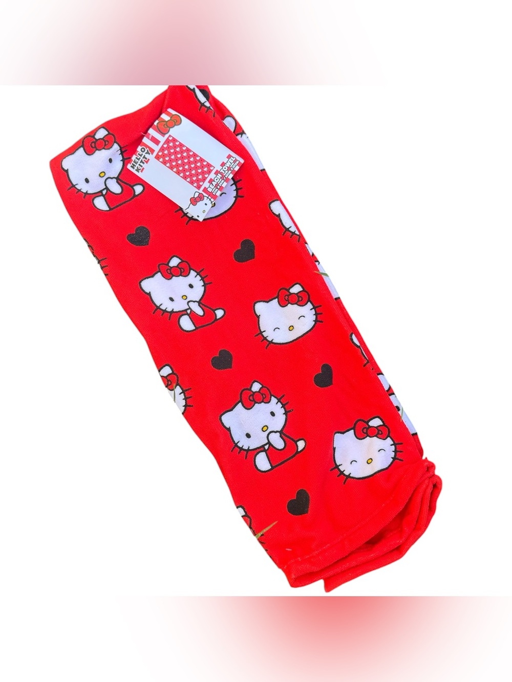 Sanrio Hello Kitty Red Kawaii Microfiber Bath Summer Beach Towel 27X54 Inches